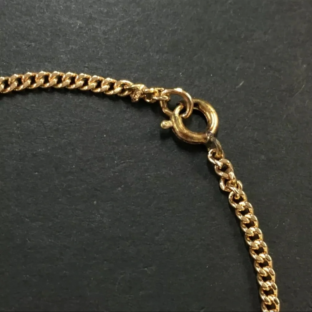 AUTH Christian Dior Logo CD Bracelet Gold - Picture 5 of 7